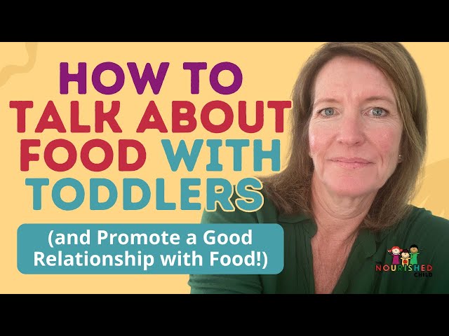 Ways to Talk about Food with Toddlers