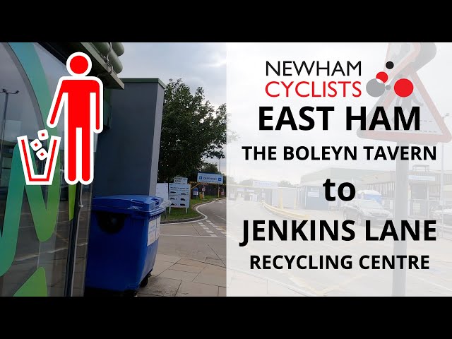 Cycling from East Ham to Jenkins Lane RRC, London—ride to the tip!
