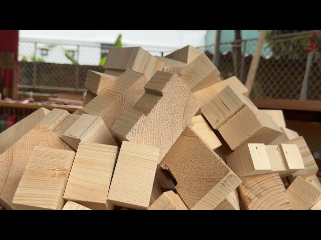 The Best Way to Turn Used Pallets into Stunning Interior Pieces // Latest Wood Recycling Project