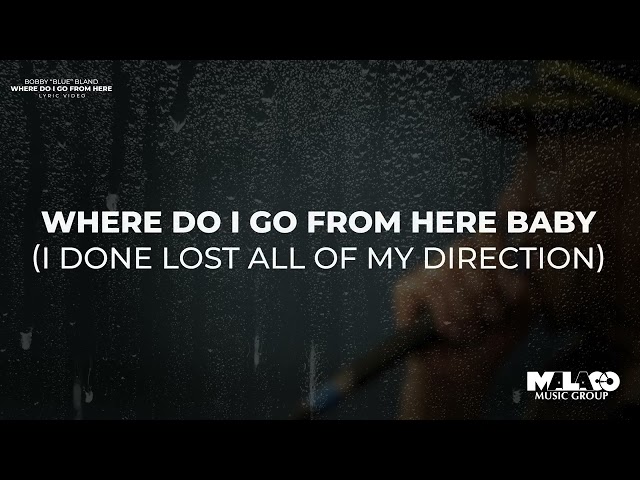 Bobby "Blue" Bland  - Where Do I Go From Here (Lyric Video)