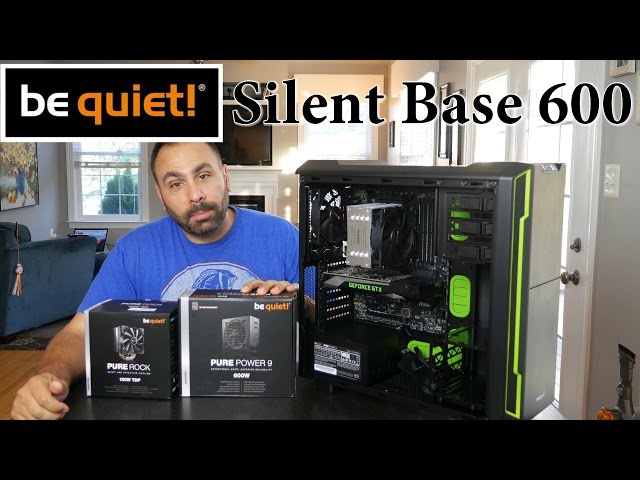 Exclusive Green be quiet! Silent Base 600! Plus Pure Power 9 & Pure Rock Cooler