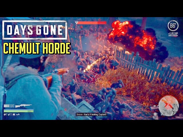 DAYS GONE Clearing the Chemult Horde