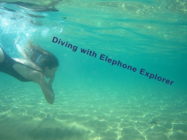 Underwater with Elephone Explorer Action Cam!