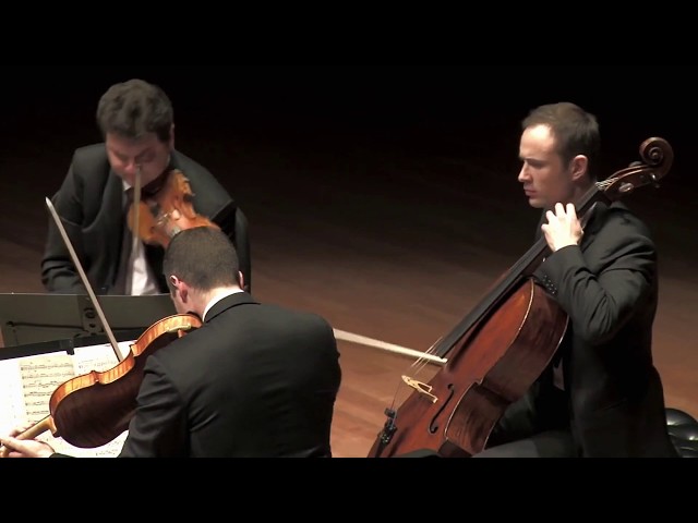 Jerusalem Quartet plays Shostakovich String Quartet No. 10 in A-flat Major, Op. 118