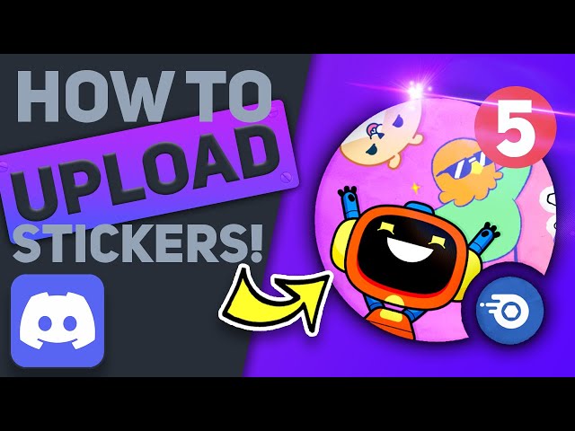 🏷️🔵 How Upload Discord STICKERS! (Full guide!)