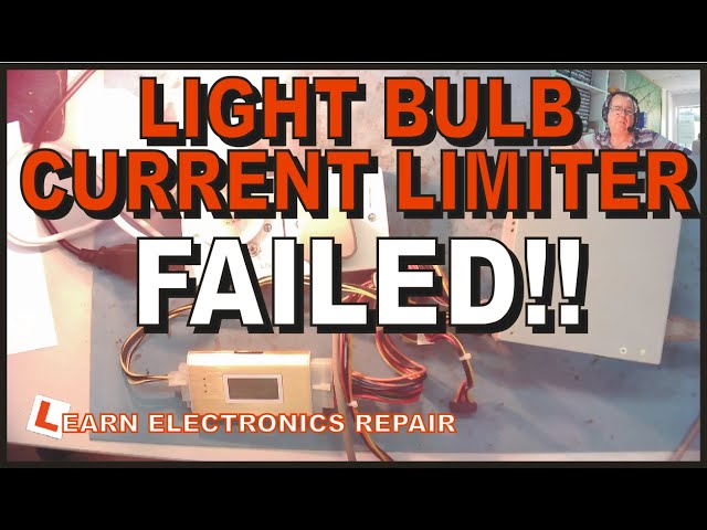 Light Bulb Current Limiter (Dim Bulb Tester) FAILED