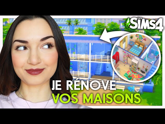 4 Appartements à rénover ! 🥰 Je rénove VOS maisons | Sims 4