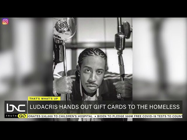 Ludacris Presents Atlanta’s Homeless Community With Gift Cards