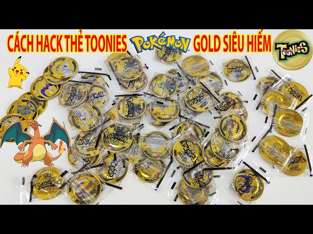 Bóc 100 Bánh Toonies Pokemon Hướng Dẫn Cách Săn Thẻ Gold Hiếm Thách Đấu Team Tony TV