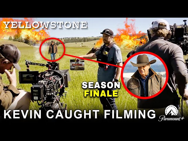 Kevin Costner LEAKED On Set For Yellowstone Final Season