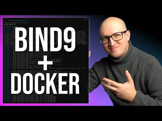 You want a real DNS Server at home? (bind9 + docker)