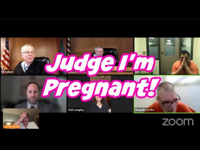 Man Declares He Is Pregnant In Court!