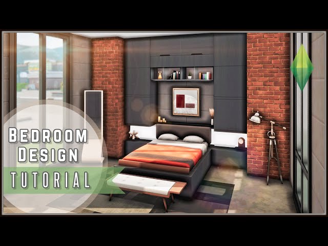 Dream Home Decorator functional bedroom ideas/tutorial (No CC - No Mods) - The Sims 4 Tutorial