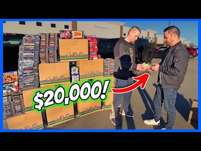 I spent $20,000 on a Video Game Collection