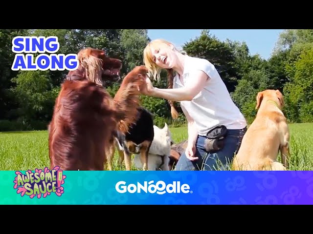 Doggy High Five Song | Songs For Kids | Sing Along | GoNoodle