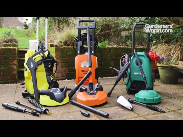 A buyer's guide to pressure washers