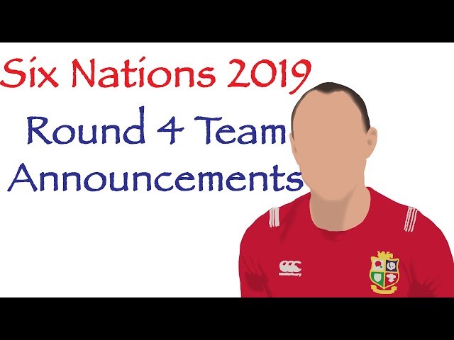 Six Nations 2019- Round 4 Team Announcement Analysis- England, Wales, Scotland