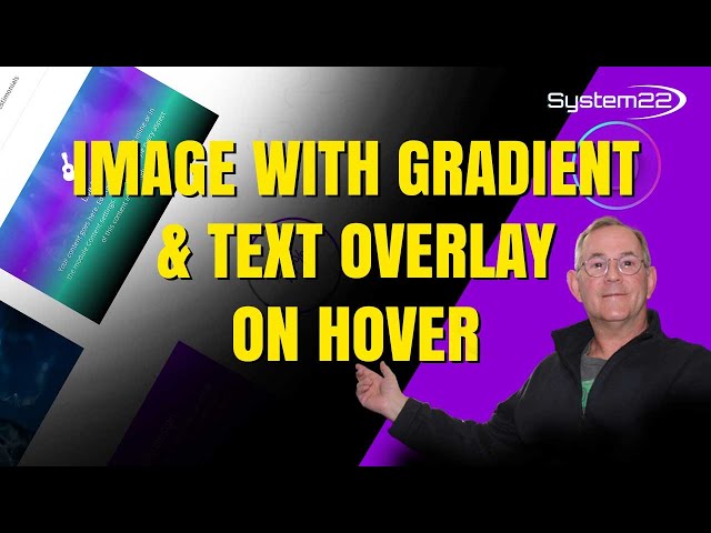 Divi 4 Image With Gradient And Text Overlay On Hover