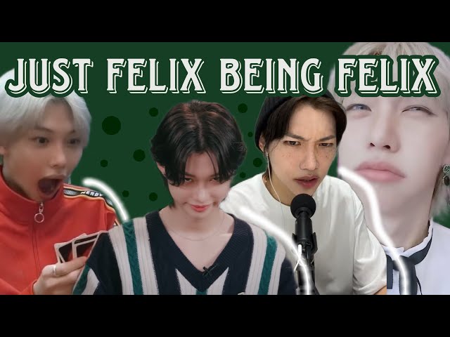 felix being stray kid's UNOFFICIAL PABORACHA MEMBER