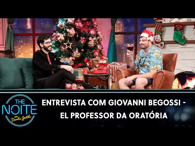 Entrevista com Giovanni Begossi - El Professor da Oratória | The Noite (22/12/23)