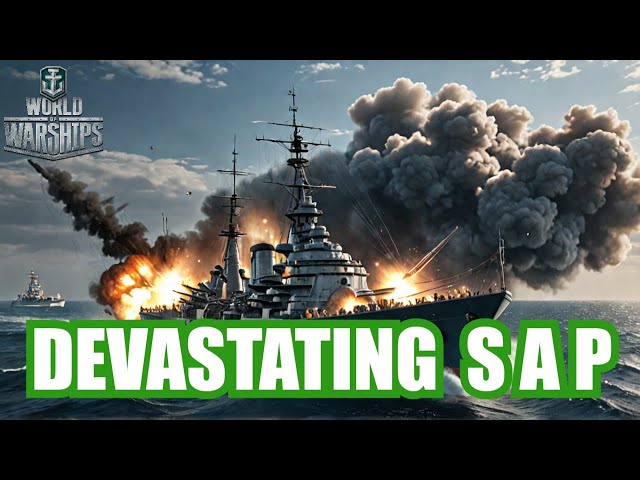 VENEZIA Italian DEVASTATING SAP Gameplay | World Of Warships