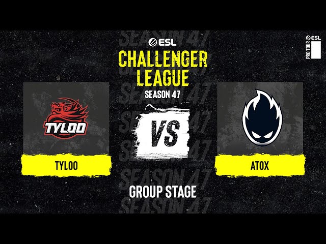 TYLOO vs ATOX - ESL Challenger League S47 - Asias