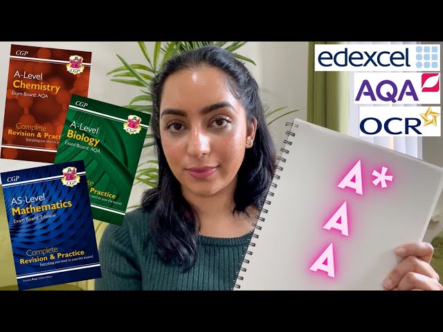 How I Got A*AA in A-level Biology, Chemistry & Maths | Tips & Tricks To Achieve HIGH A-level Grades