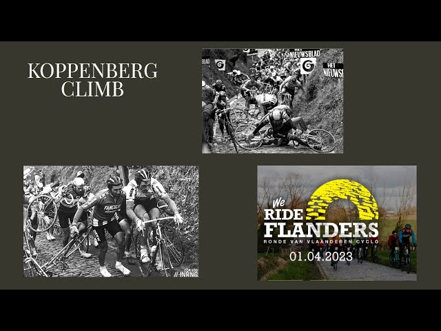 Koppenberg full Climb