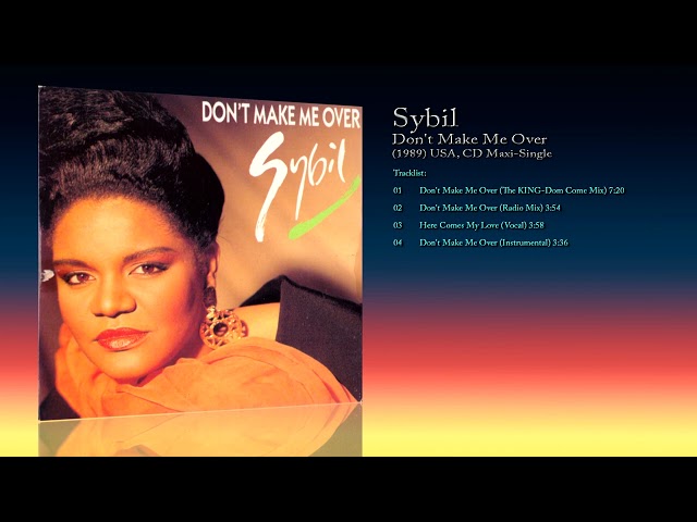 Sybil (1989) Don't Make Me Over [CD Maxi-Single]