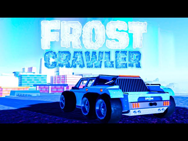 The BEST Utility Vehicle of Jailbreak | Roblox Jailbreak Frost Crawler Review