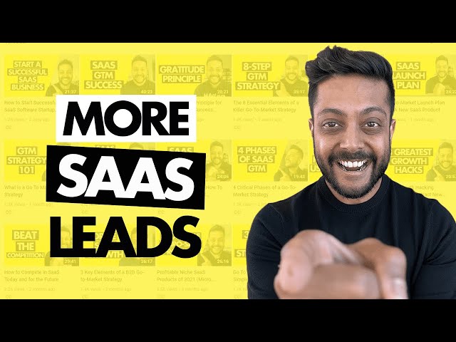 B2B Lead Generation: Creating High Converting SaaS Landing Pages to Get More Leads