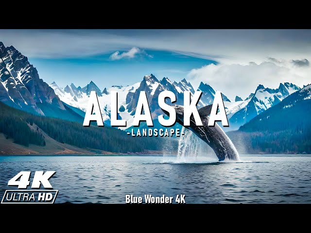 Alaska 4k - Relaxing Music With Beautiful Natural Landscap - Amazing Nature
