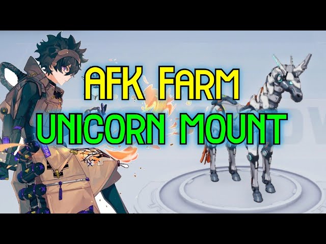 Tower of Fantasy AFK Unicorn Mount Farm