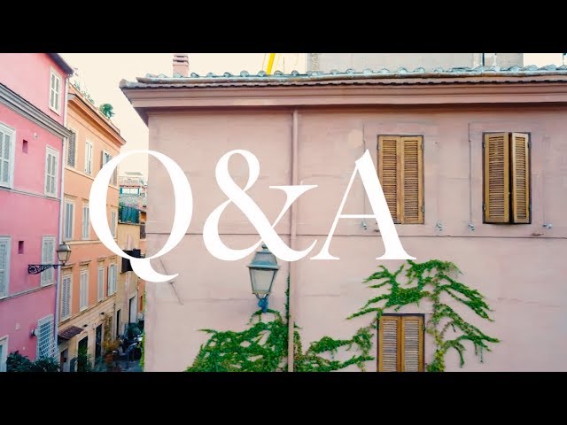 Q&A: Finding Love, Moving to Italy, Travel Filmmaking