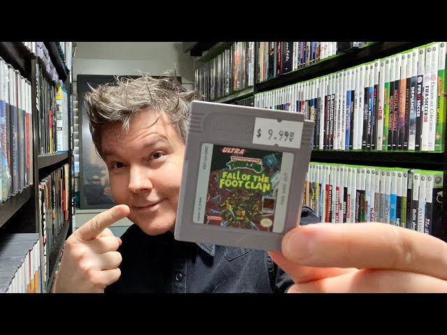 TMNT: Fall of the Foot Clan Review! (Game Boy) - Side Scrolling Superheroes - Electric Playground