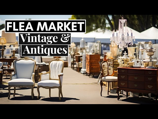 VINTAGE & ANTIQUE FLEA MARKET || $5 tables || YouTube