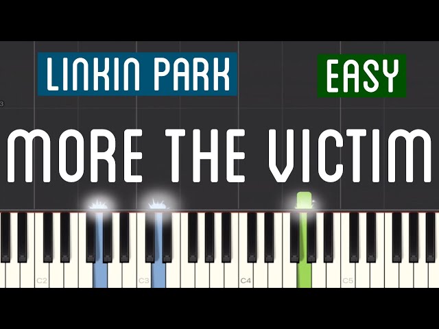Linkin Park - More the Victim Piano Tutorial | Easy