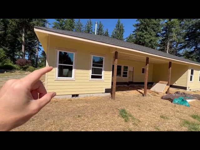 Building our Dream Home 11 | Insulation, Soffit, and Garage Concrete