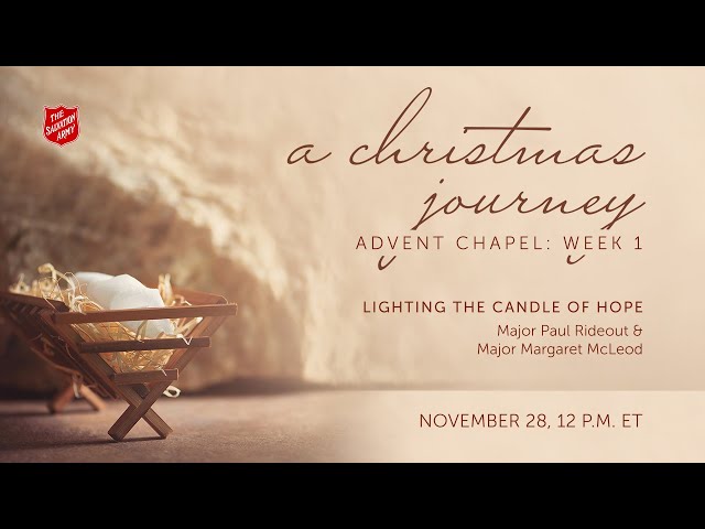 Advent Chapel 2023, Week 1 | Anticipating the Reveal