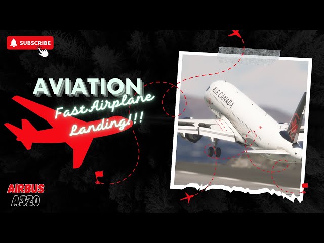 DANGEROUS Weather when Landing!! Air Canada Airbus A320 Landing at Madeira Airport