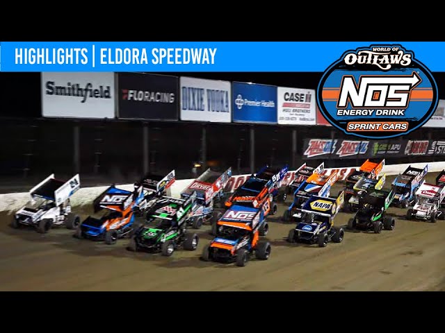 World of Outlaws NOS Energy Drink Sprint Cars | Eldora Speedway | May 6th, 2023 | HIGHLIGHTS