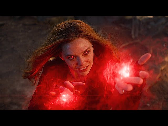 스칼렛 위치 vs 타노스 전투 장면 | 어벤져스: 엔드게임 (Avengers: Endgame, 2019) [4K]