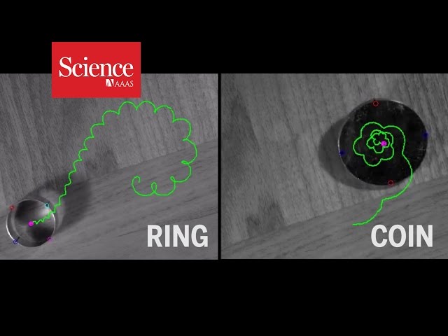 Spinning ring puts surprising twist on familiar physics