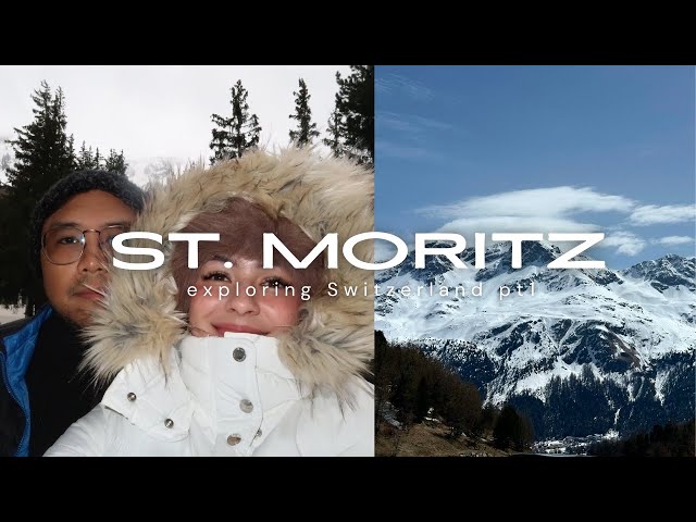 Exploring Switzerland part 1 | St, Moritz | Cable Car at Corvatsch