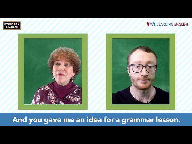Everyday Grammar: Go Easy on Them (imperatives)