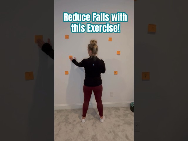 Reduce Falls! (Beginner Balance Exercise) #vestibular #physicaltherapy