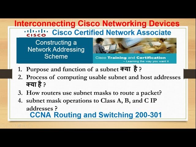 Lesson 22 - Subnet के Role, Function, Subnet or Host कैसे Calculate करते है ?