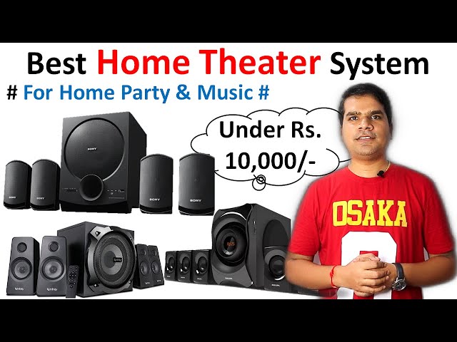5 Best Home Theater system Under 10000 in India, Best Music System for home |