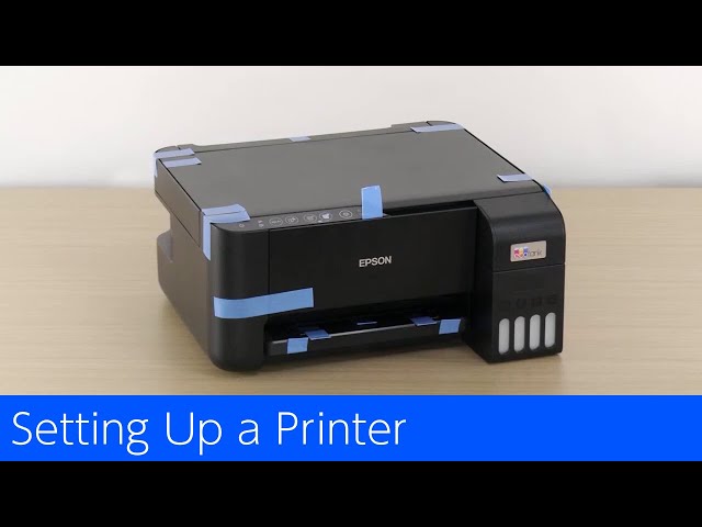 ET-2860/L3270 - Setting Up a Printer