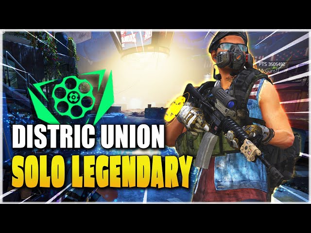 The Division 2 - SOLO LEGENDARY RUN WITH THE NEW STRIKER PVE BUILD